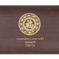 Etue pro serii 3 Lunární kalendář - zlaté 12x 1/20oz