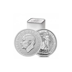 1oz investiční stříbrná mince Britannia 2023 Charles