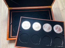 Velké plato pro mince v kapsli 71mm 