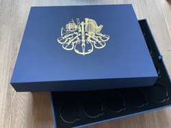 Modrá etue pro investiční stříbrné mince Wiener Philharmoniker 40x 1oz 