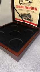 Krabička Etue pro sérii Slavné dopravní prostředky ČNB