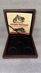 Krabička Etue pro sérii Slavné dopravní prostředky ČNB