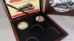 Krabička Etue pro sérii Slavné dopravní prostředky ČNB