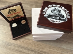 Krabička Etue pro sérii Slavné dopravní prostředky ČNB