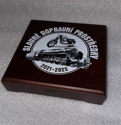 Krabička Etue pro sérii Slavné dopravní prostředky ČNB