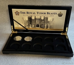 Etue The Tudor Beasts - pro stříbrné mince 10x 2oz s kartou