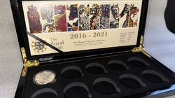 Etue The Queen´s Beasts - pro stříbrné mince 10x 2oz s kartou