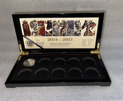 Etue The Queen´s Beasts - pro stříbrné mince 10x 2oz s kartou