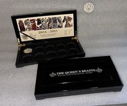 Etue The Queen´s Beasts - pro stříbrné mince 10x 2oz s kartou