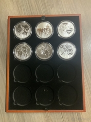 Sada šesti mincí Justice League od DC Comics 6x 1oz 
