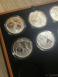 Sada šesti mincí Justice League od DC Comics 6x 1oz 