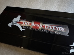 Lakovaná etue Hudební legendy The Music Legends od Royal Mint