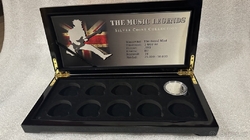 Lakovaná etue Hudební legendy The Music Legends od Royal Mint