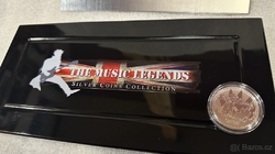 Sada stříbrných minci Hudební legendy od Royal Mint - Music Legends 1oz v etui