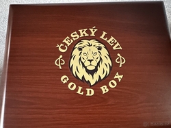 Krabička Etue Český lev pro zlaté mince 