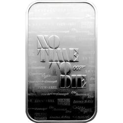 1oz stříbrný investiční slitek The Royal Mint - James Bond 007