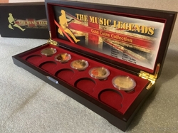Lakovaná etue Hudební legendy The Music Legends od Royal Mint - kopie