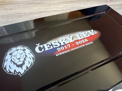 Krabička Etue Český lev 2017 - 2026 pro stříbrné mince  1oz 