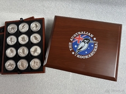 Etue pro stříbrné mince Kookaburra 1oz s kartou Etue pro stříbrné mince Kookaburra 1oz s kartou