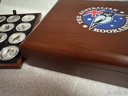 Etue pro stříbrné mince Kookaburra 1oz s kartou