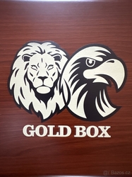 Krabička Etue Český lev & Slovenský orel pro zlaté mince