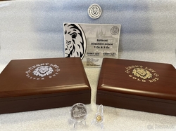 Krabička Etue Český lev pro zlaté mince 