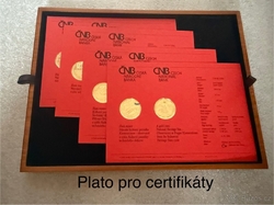 Společná etue pro zlaté a stříbrné mince ČNB 