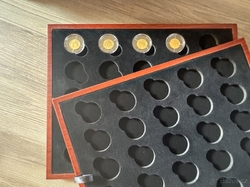 Krabička Etue Slovenský orel pro zlaté mince  1/25oz, 1/4oz, 1/2oz, 1oz