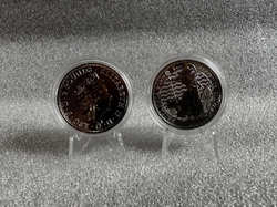 1oz investiční stříbrná mince Britannia 2023 Elizabeth II