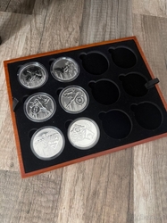 Sada šesti mincí Justice League od DC Comics 6x 1oz 