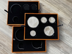 Malé plato na stříbrné mince Český lev 1, 2, 5, 10 oz