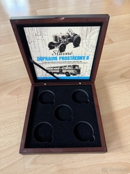 Krabička Etue Slavné dopravní prostředky serie II ČNB 