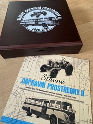 Krabička Etue Slavné dopravní prostředky serie II ČNB 