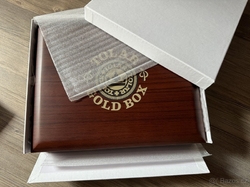 Krabička Etue TOLAR pro zlaté mince  1/25oz 1/4oz 1oz