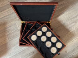 Krabička Etue Britannia pro stříbrné mince 1oz