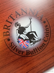 Krabička Etue Britannia pro stříbrné mince 1oz