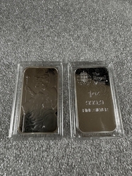 2x 1oz stříbrné investiční slitky The Royal Mint - The Great Engravers Collection