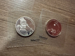 Stříbrná pamětní mince Roger Federer 20CHF 2020