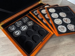 Univerzální etue pro stříbrné a zlaté mince velká