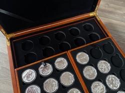 Univerzální etue pro stříbrné a zlaté mince velká