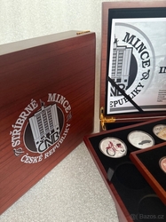 Etue pro stříbrné mince ČNB 