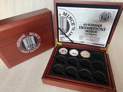 Etue pro stříbrné mince ČNB 
