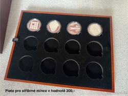 Etue pro stříbrné mince ČNB 