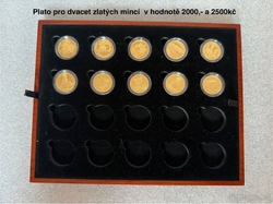 Etue pro zlaté mince ČNB 
