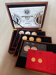 Společná etue pro zlaté a stříbrné mince ČNB 