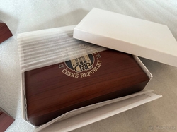 Etue pro stříbrné mince ČNB 