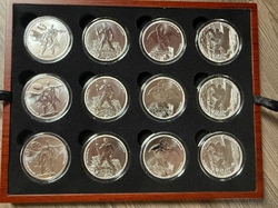 Sada čtyř mincí  DC Comics 4x 1oz Samoa