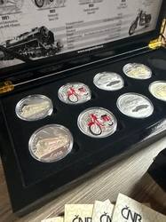 Etue Slavné dopravní prostředky 2021 - 2025 pro 10 mincí