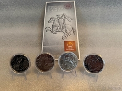 3x 1oz investiční stříbrná mince 825 let Vídeňské mincovny