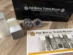 Stříbrná mince 2 Oz The Tudor Beasts Queens Lion 2026